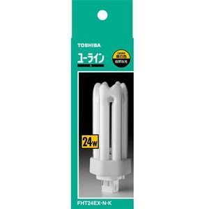 Amazon | (10本セット)東芝 コンパクト形蛍光ランプ24形・昼白色